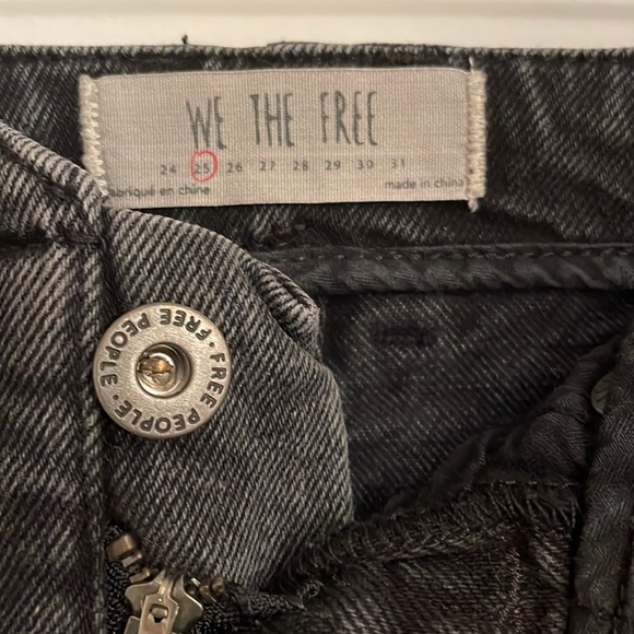 Free People Mini Denim Skirt - Picture 2 of 3